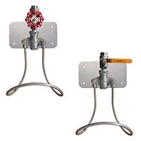 單個(gè)截止閥/單個(gè)球閥冷水或熱水供水終端