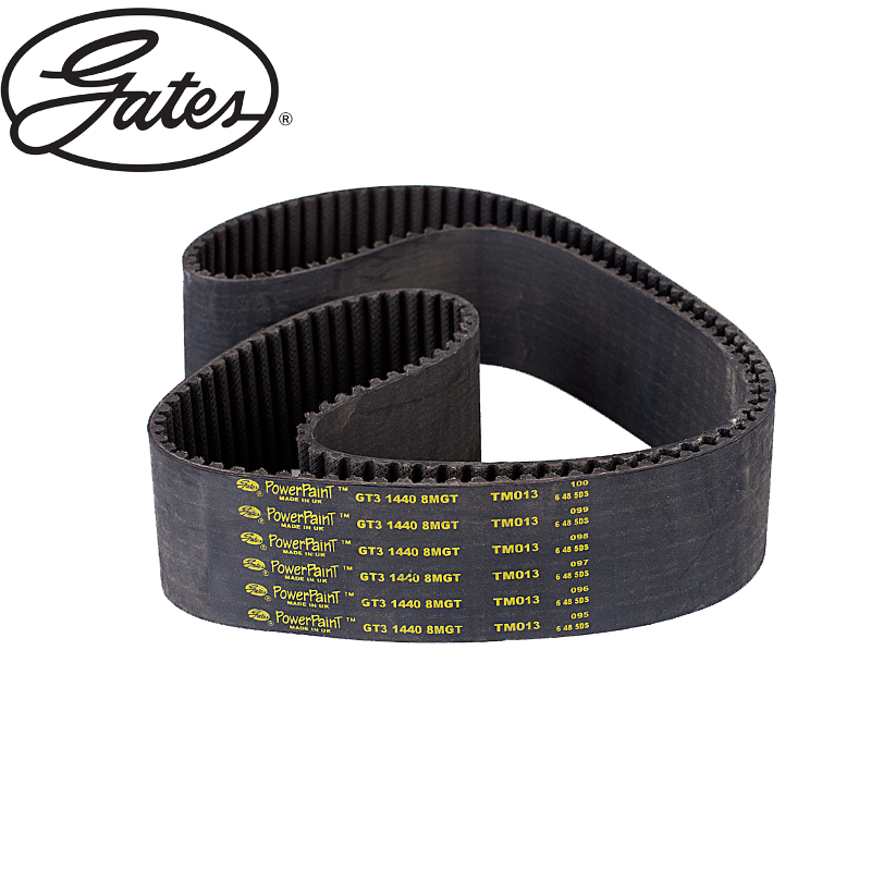 蓋茨GATES同步帶提升帶PowerPaint橡膠傳動帶PPT GT3 480 8MGT 